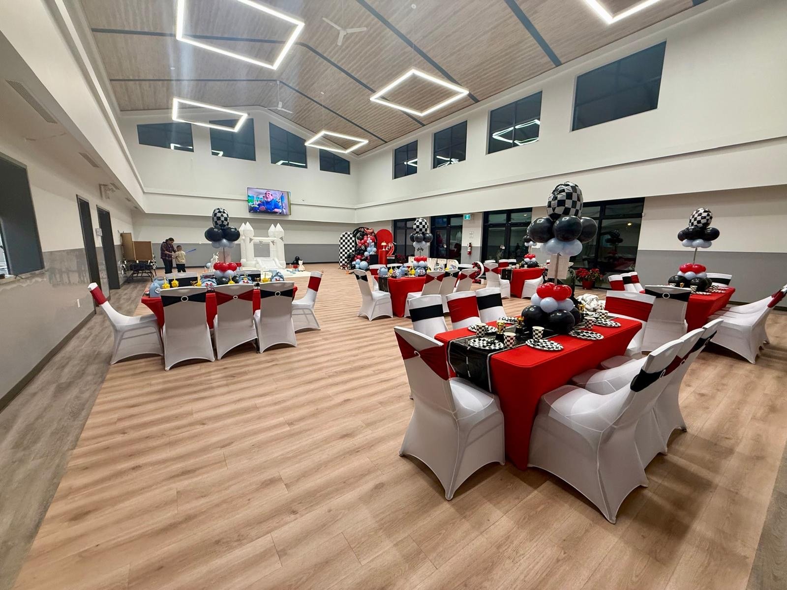 Baby shower hall overview