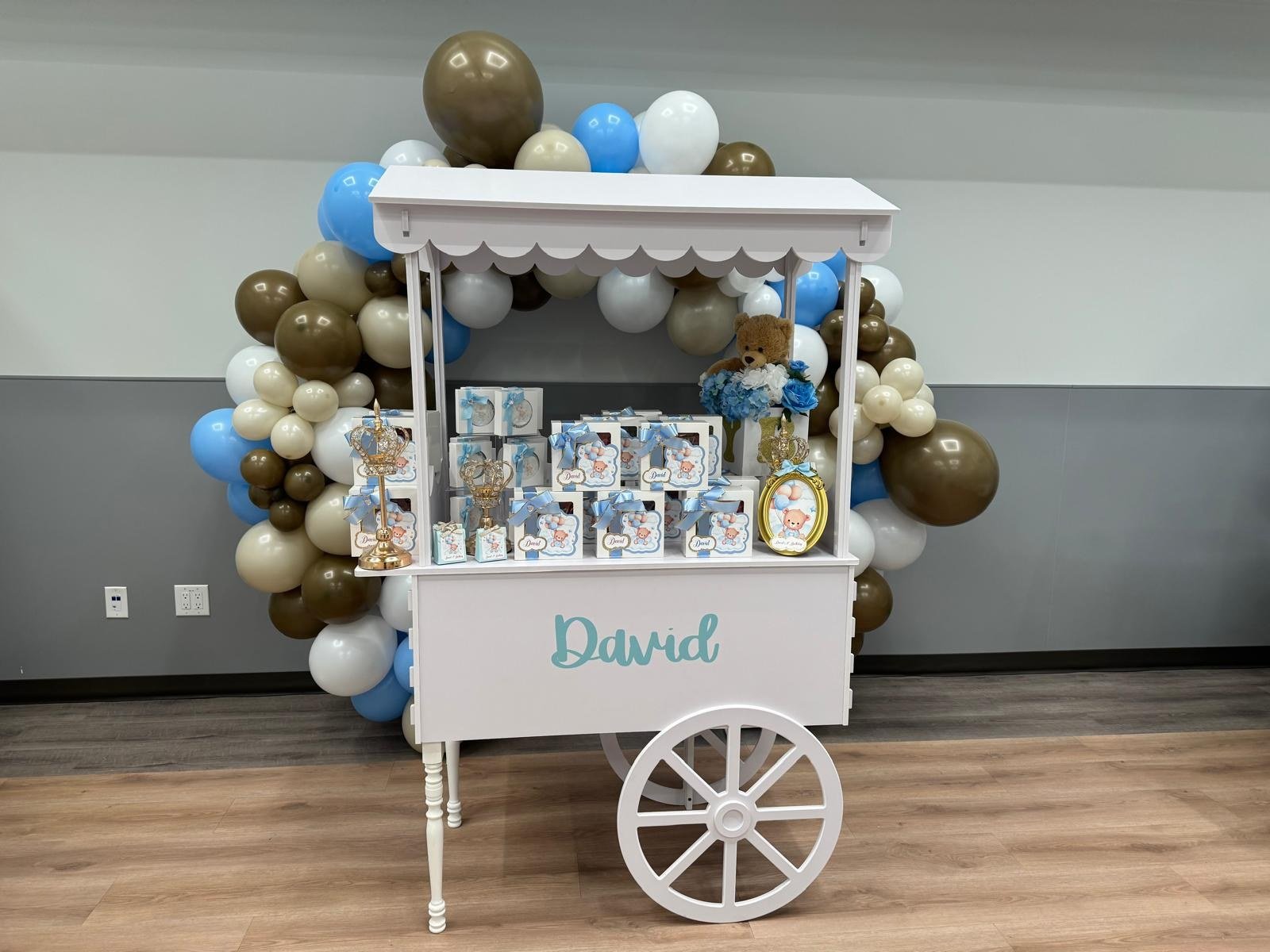 Race car birthday party full hall